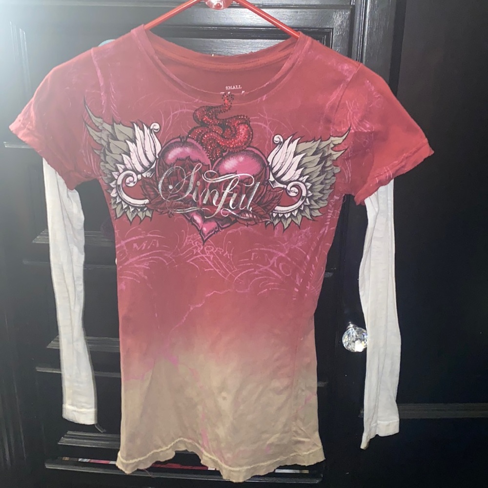 Sinful shirt size small